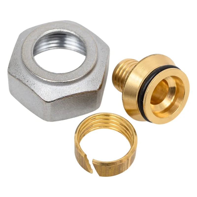 Переходник Giacomini МП латунь R179E Дн 16х2,2х3/4 с евроконусом R179EX028 127-4630
