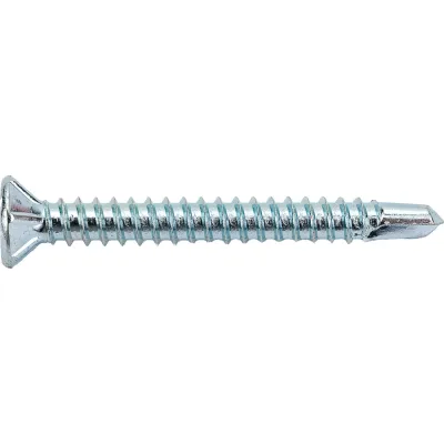 Саморез Daxmer оконный 3,9x35 бел.цинк,сверло 500 шт 00-00462847