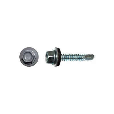 Кровельный саморез КРЕП-КОМП 4,8x29 RAL7024, серый графит Kn KENNER 300 шт. ск297024ф