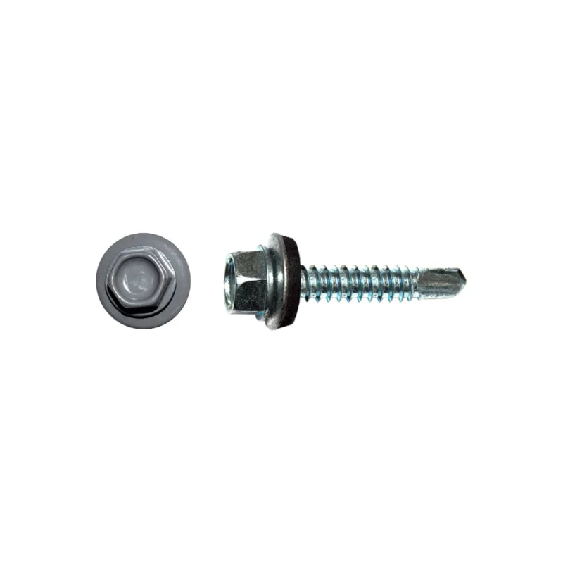 Кровельный саморез КРЕП-КОМП 4,8x29 RAL7024, серый графит Kn KENNER 300 шт. ск297024ф