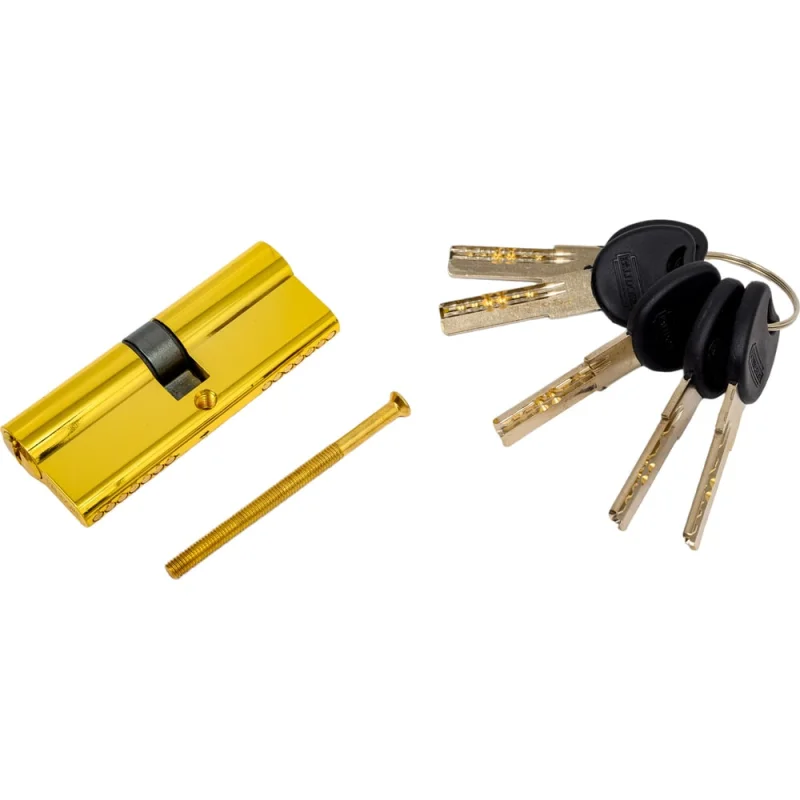 Цилиндр PALIDORE 80PB 40/40 ключ/ключ, золото 98760927