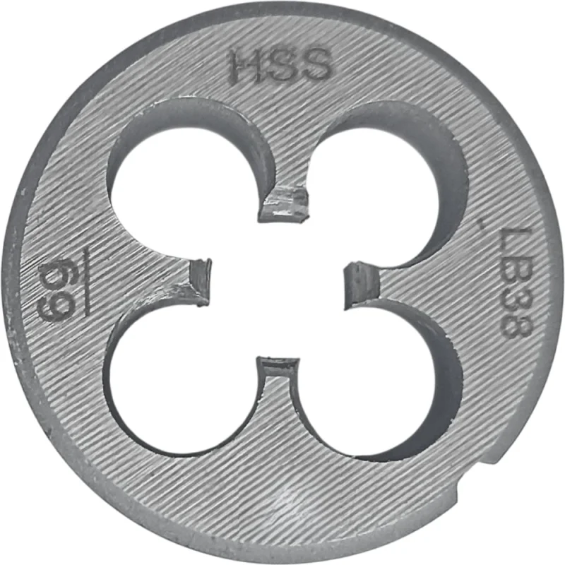 Плашка круглая GSR M9 метрическая резьба HSSG DIN EN 22568 (DIN 223) B 6g B00402220