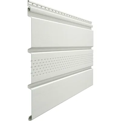Софит с центральной перфорацией Docke Premium пломбир PSTT-1044