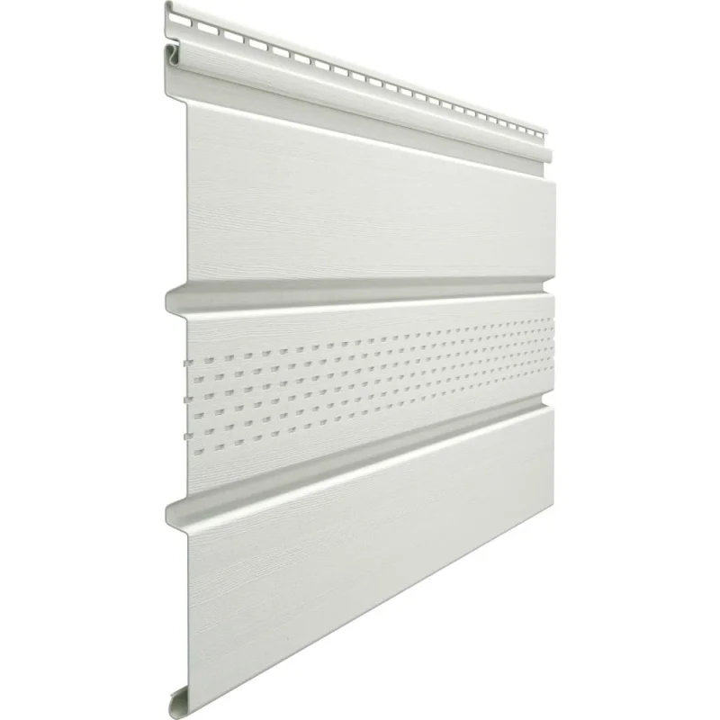 Софит с центральной перфорацией Docke Premium пломбир PSTT-1044
