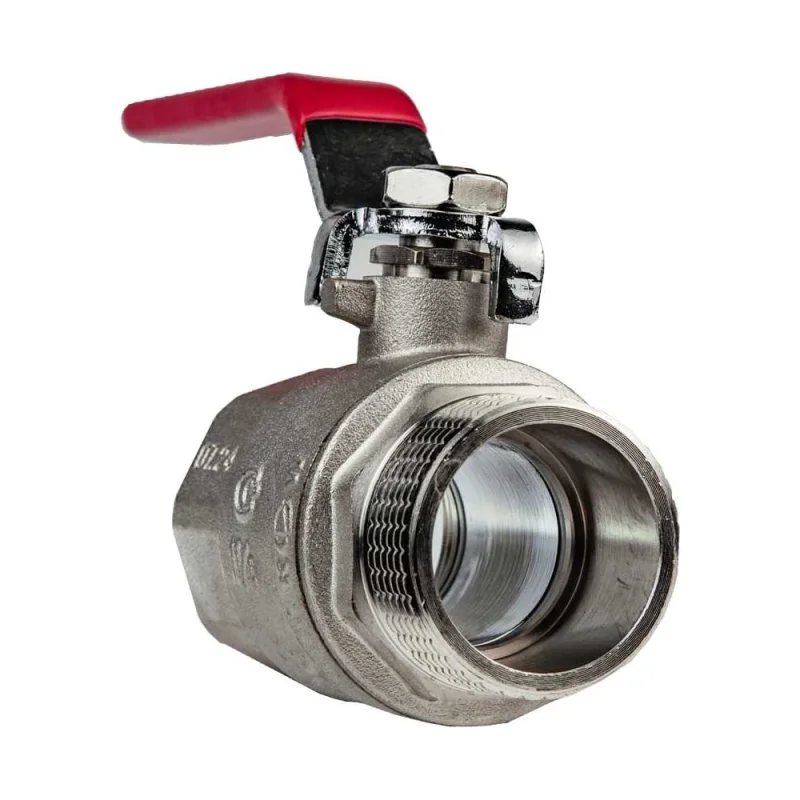 Шаровой кран KROMWELL (ручка-рычаг) 1 1/4" внутренняя - наружная резьба KW.283.07