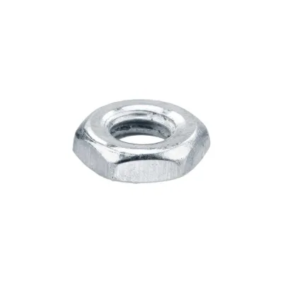 Гайка 23 Болта низкая, М10x1,25, оцинкованная, DIN439, 10 шт. ОФ017255