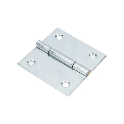 Прямая петля VORMANN 40х40х0,9 мм, оцинкованная, латунный штифт 00503 040 Z