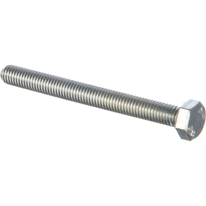 Болт с шестигранной головкой DIN933 оцинкованный М8x80 мм, 2 шт в пакете Zitar 126512
