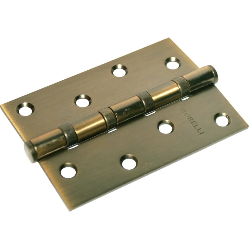 Петля стальная MORELLI MSN 100x70x2.5-4BB COF, с подшипником, универсальная, 1 шт., цвет - кофе 9015117
