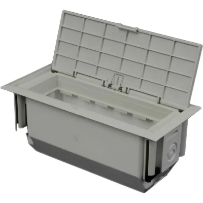 Мебельный лючок KOPOS и в полые стены на 3 модуля 45х45 KOPOBOX MINI L_KB