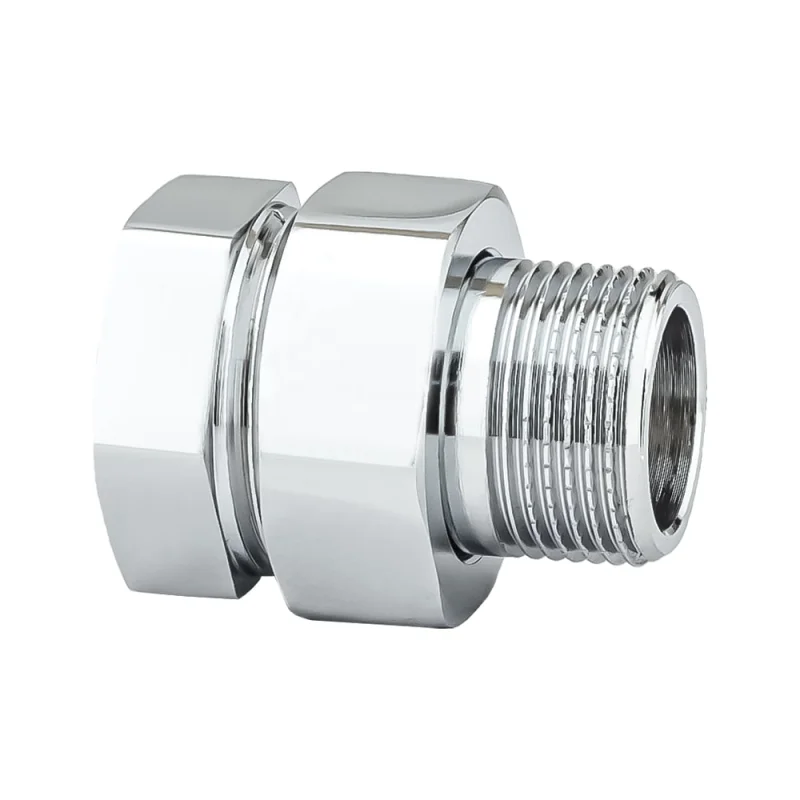 Соединение с полусгоном прямое американка PROFACTOR CHROME в/н 3/4 PF TF 186C