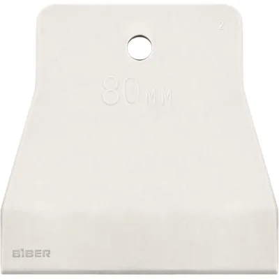 Резиновый шпатель (белый, 80 мм) Biber 35267 тов-130026