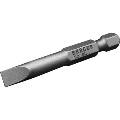 Биты магнитные SL0.5х3, 50 мм, 2 шт, S2 Berger BG BG2408