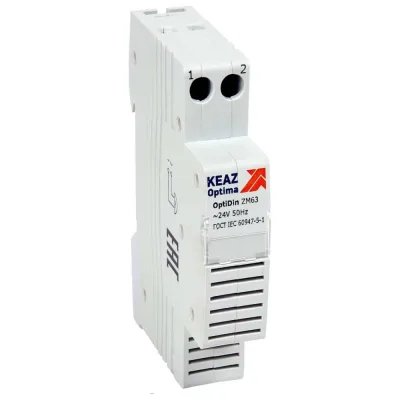 Звонок электрический модульный КЭАЗ OptiDin ZM63-12AC-УХЛ3 138630