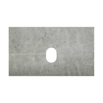 Столешница BelBagno из керамогранита, без отверстия под смеситель 800x460 Marmo Grigio Lucido KEP-80-MGL-W0