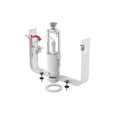 SA2000 3 8 CHROM Выпускной комплект со стоп кнопкой одинарной Alcadrain 00022195 518445