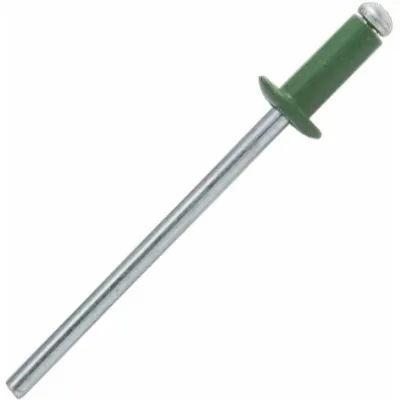 Вытяжная заклепка STARFIX 4,0x10 мм, алюминий-сталь, RAL 6005 200 шт. SMP2-76497-200