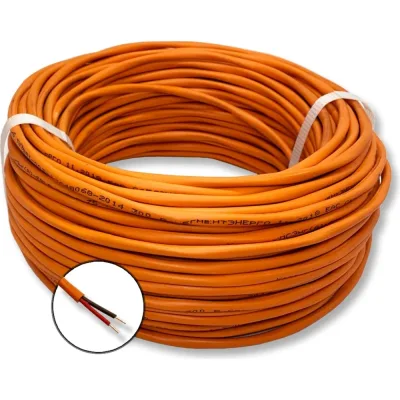 Кабель огнестойкий БУРЕВЕСТНИК кпснг(a)-frls 1x2х1 мм2, 10м BOZ43832L10