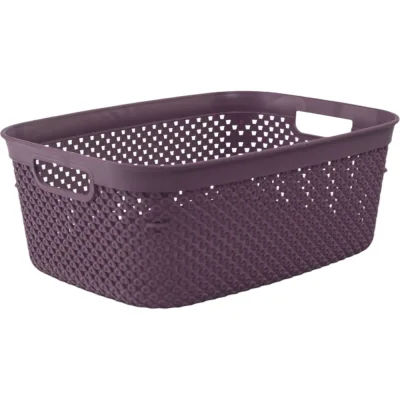 Коробка для хранения HOBBY LIFE DIAMOND фиолетовая, M, 5 л, с ручками HL041278DL