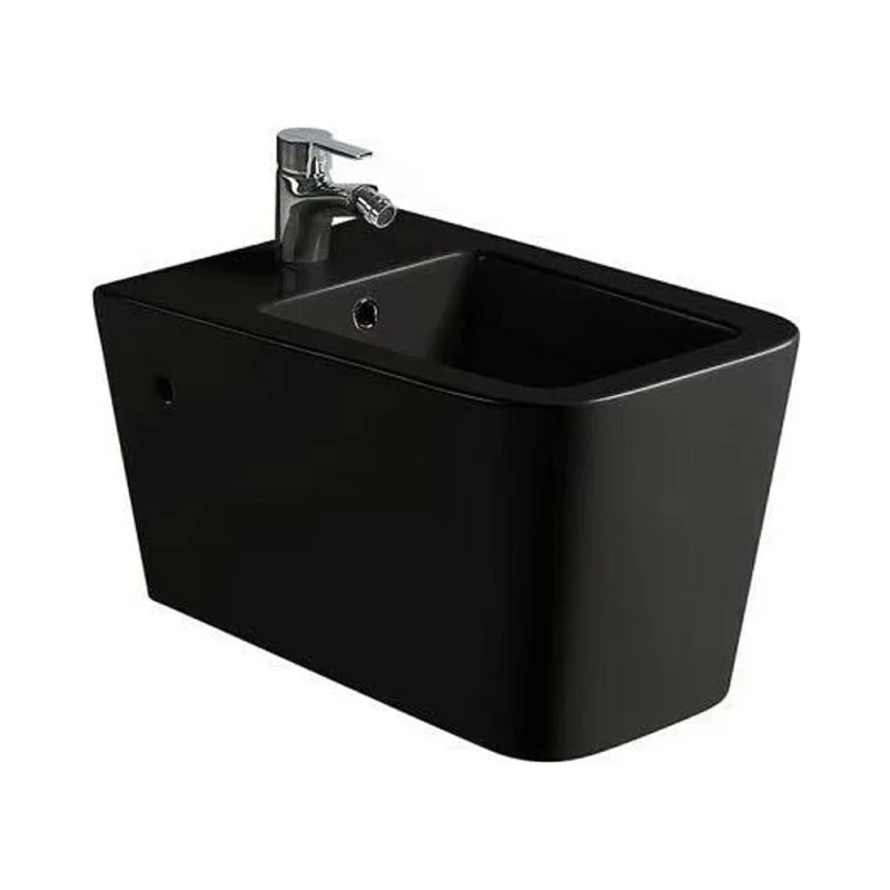 Подвесное биде Santi Line чёрное матовое SL-5054MB