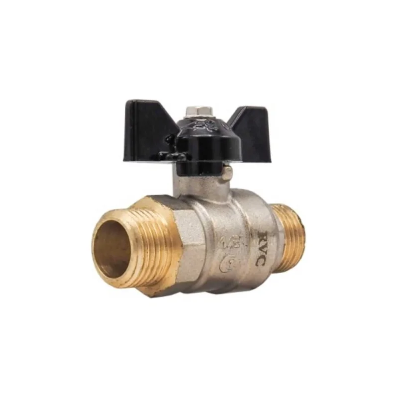 Кран шаровой Rvc 20 3/4" шш бабочка 17394
