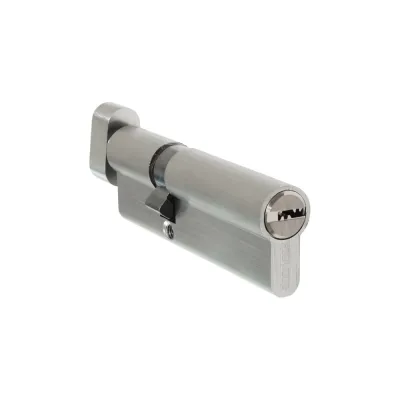 Цилиндр Doorlock V K2300AB N серия Variant, никелированный, 70xK30мм, кл/пов. кнопка, 5 перф.ключей 79101