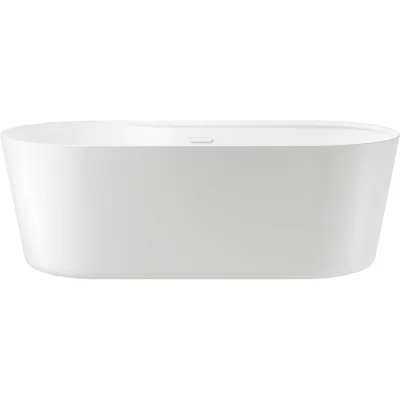 Отдельностоящая акриловая ванна Wellsee Vanille Joie 180x85 см в наборе 4 в 1 236501002