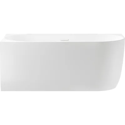 Угловая акриловая ванна Wellsee Belle Spa 150x75 см (левый разворот) в наборе 4 в 1 235701002
