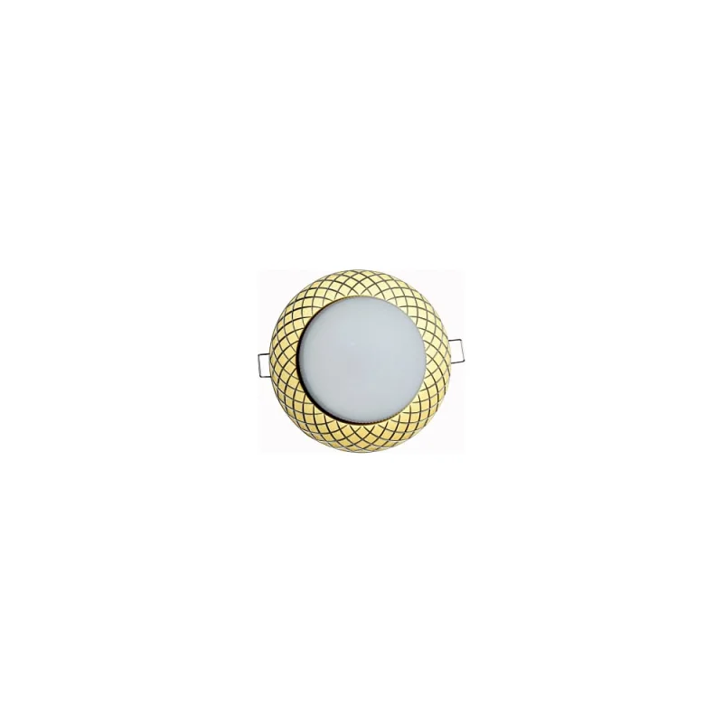 Встраиваемый светильник General Lighting Systems без подсветки GX53, 110х21мм, кружево, золото, IP20 GCL-GX53-H18-G 661219