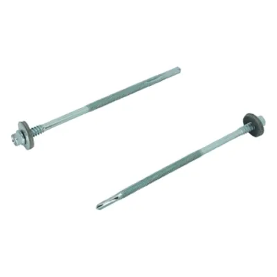 Саморез ЦКИ для сэндвич-панели KRS 6.3/5.5х105 цинк, 10 шт. 28508