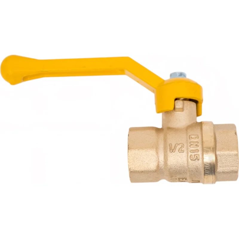 Кран газ шаровой ГАЛЛОП 1/2'' вн/вн рукоятка 11б27п Стандарт 220 / PN40 532614