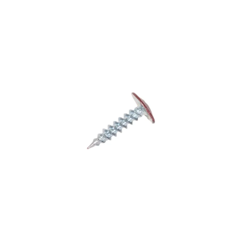 Саморез с прессшайбой крепежная техника красное вино 4,2x19 ral 3005, острый, 50 шт. 10684
