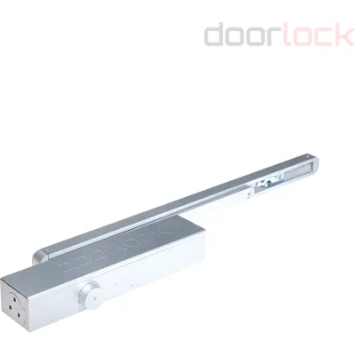 Доводчик Doorlock DL300S/N BC HO EN3-5 со скользящей тягой серебристый 75574