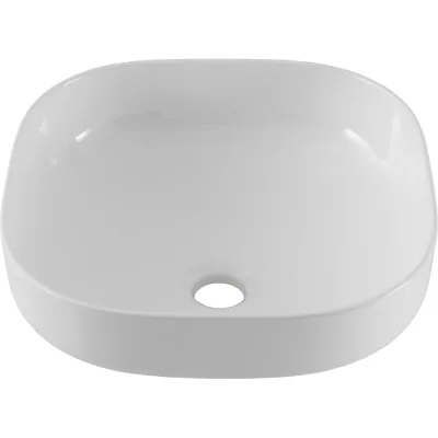 Раковина керамическая накладная Aquanet ELEGANT-1 380x380x150, белый (326058) 00326058