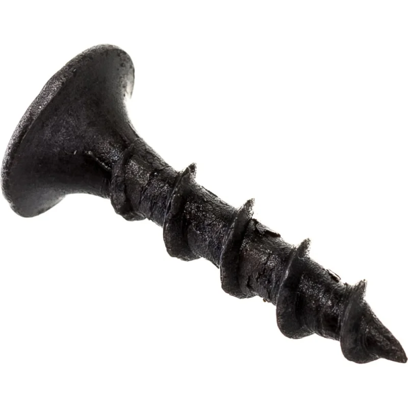 Саморез КРЕП-КОМП черный, по дереву, 3,5х19, 150 шт. чд19мф