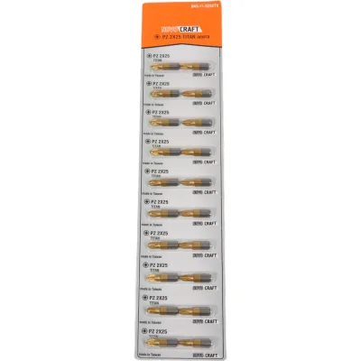 Биты TITAN в ленте Craftmate (20 шт; PZ2; 25 мм) Novocraft B43-11-0252TV