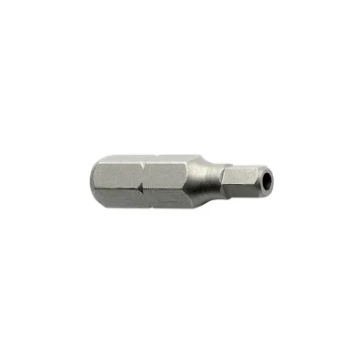 Бита шестигранник с отверстием HEX-HOLE 5.0x25 мм, 4 шт ЦКИ 39814