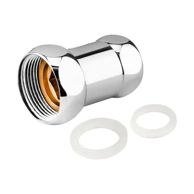 Соединение прямое для полотенцесушителя PROFACTOR CHROME в/в 1 1/4x1 PF TF 757