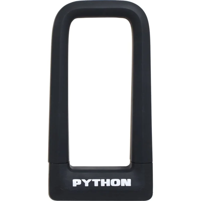 Навесной замок с креплением на раму Авангард PYTHON 626 BLACK силикон, всепогодный 14858