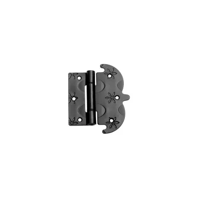 Петля фигурная DOMART 130x110 кованая, черный серия Кострома 4660046004415
