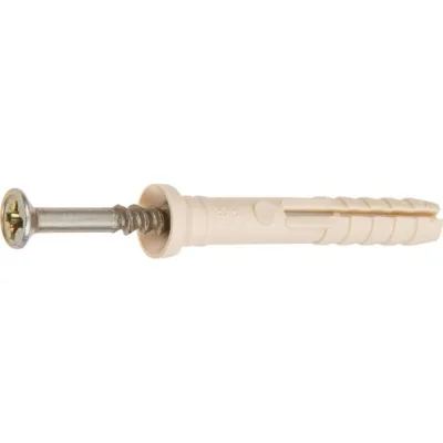 Дюбель-гвоздь STARFIX 8x80 мм, нейлон, потай, 20 шт. в пласт. конт. SMP2-40256-20