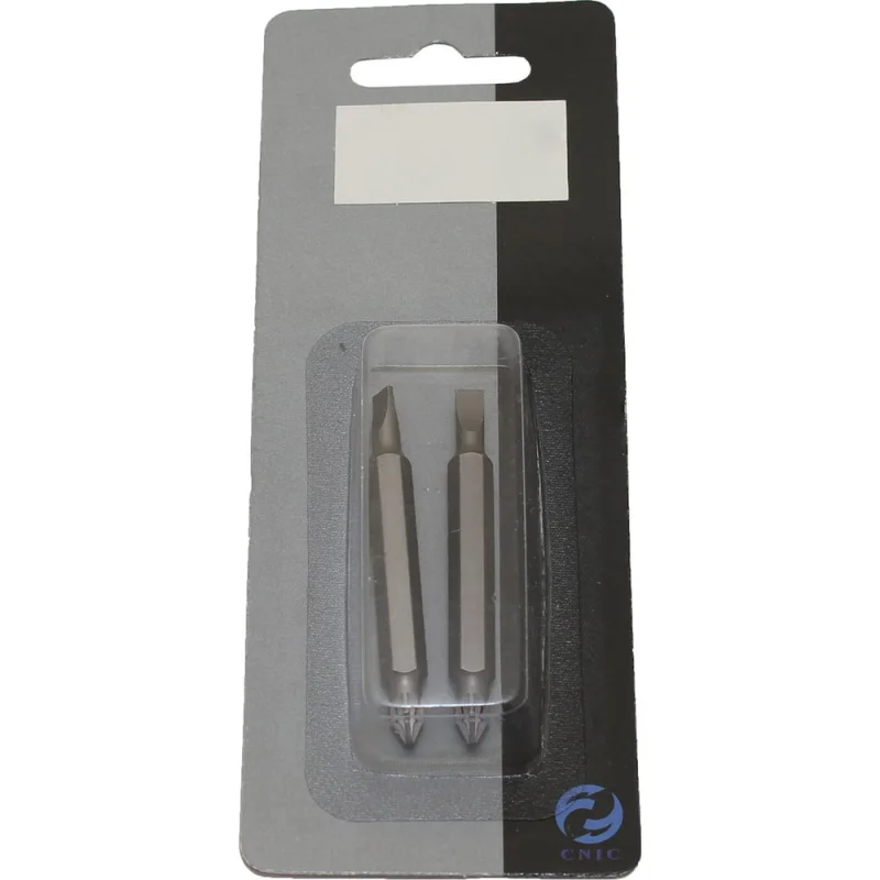 Биты комбинированные (2 шт; РZ2-SL5.5x1.0x60 мм; S2; хвостовик C1/4") CNIC 56908