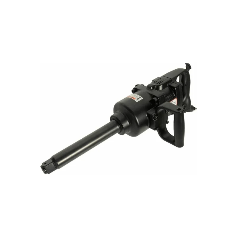 Пневмогайковерт ударный облегченной конструкции JTC, 3390 Нм, 90 PSI, 4800 об/мин, длина шпинделя 8", общ. длина 570 мм, 5223 768348