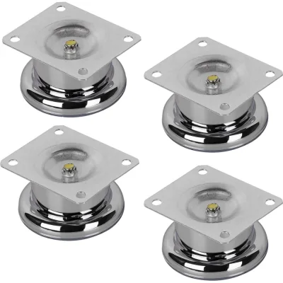 Опора мебельная Marlok (50х40мм) CP (хром) (4 шт) 044714