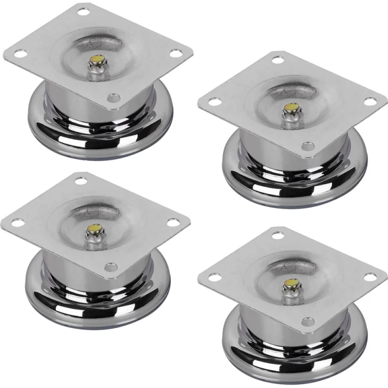 Опора мебельная Marlok (50х40мм) CP (хром) (4 шт) 044714