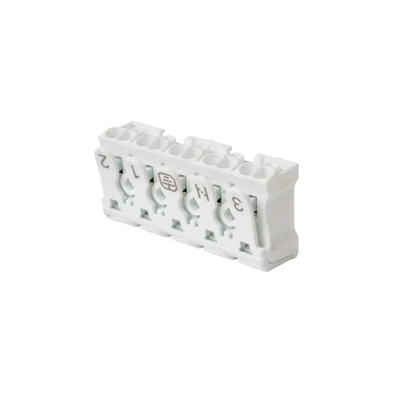 Клемма пружинная соединительная HLT КСП5-3L+N+PE, 16A (50шт./уп.) 081-32-030
