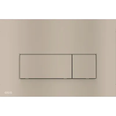 Кнопка управления для скрытых систем инсталляции AlcaPlast M57-N-M NICKEL-мат 334116 00334116