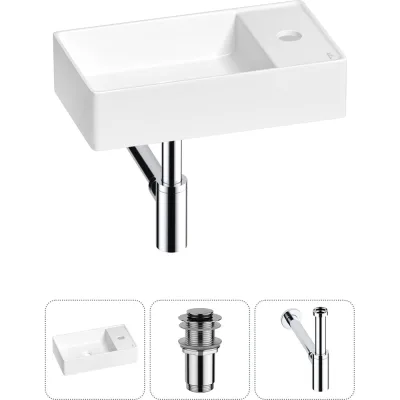 Мини-раковина для ванной комнаты или туалета Wellsee WC Area в наборе 3 в 1 20213614R