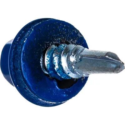 Кровельный саморез Daxmer 5,5x19 RAL 5005 сверло №3, 250шт 00000304274