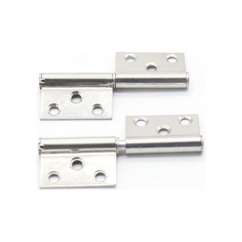 Карточная петля Brante левая 3030-75x55 мм, нержавеющая сталь, 2 шт. 456256